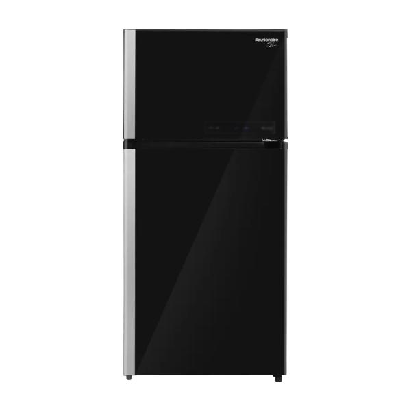 Unionaire No Frost refrigerator model URN440LBG9A, 370-liter capacity, digital, black color.