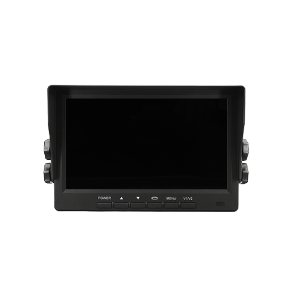 سيستم تأمين للسيارات يتكون من جهاز تسجيل + كاميرا خارجية + شاشة + كابل (ZTEG-MDVR4P+ZTMC-EG2MSQ+ZTMM-EG7IN+cable)