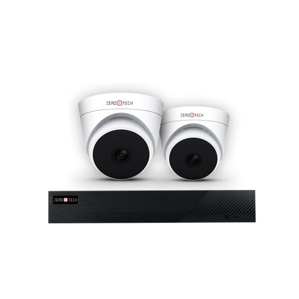 2 كاميرا  داخلية بجودة 2 ميجا بكسل + جهاز تسجيل يسع الى 4 كاميرات (ZTADP-L2M + ZTDX-EG4CH )