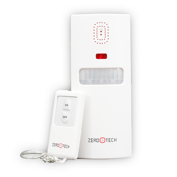 نظام انذار ضد السرقة يتم تركيبه على الباب او الشباك مزود بسرينه يعمل بالبطاريه ويدعم التحكم wifi و الموبايل ابلكيشن او ريموت كنترول (ZTS-SPIR-RC)