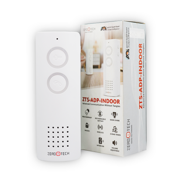 Indoor Unit for Wireless Audio Intercom System (ZTS-ADP-INDOOR)