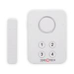 نظام انذار ضد السرقة يتم تركيبه على الباب او الشباك مزود بسرينه  يعمل بالبطاريه ويدعم التحكم wifi و الموبايل ابلكيشن او منوال (ZTS-SWD-KP)