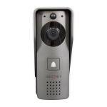 جرس باب ذكي فيديو يعمل WIFI يدعم البطارية و الادابتور و الموبايل ابليكشن لمكالمة الضيف صوت وصورة وامكانية فتح الباب عن بعد (ZTS-VDP-2C)