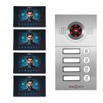 External unit 4 lines + 4 pieces 7-inch screens